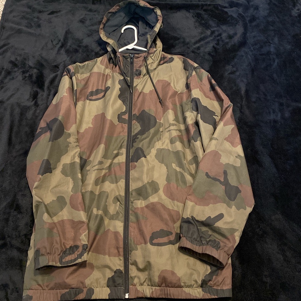 Camo Windbreaker